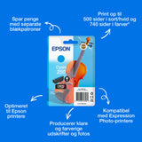Epson Enkeltpakke, cyan 250 Claria Photo HD-blæk