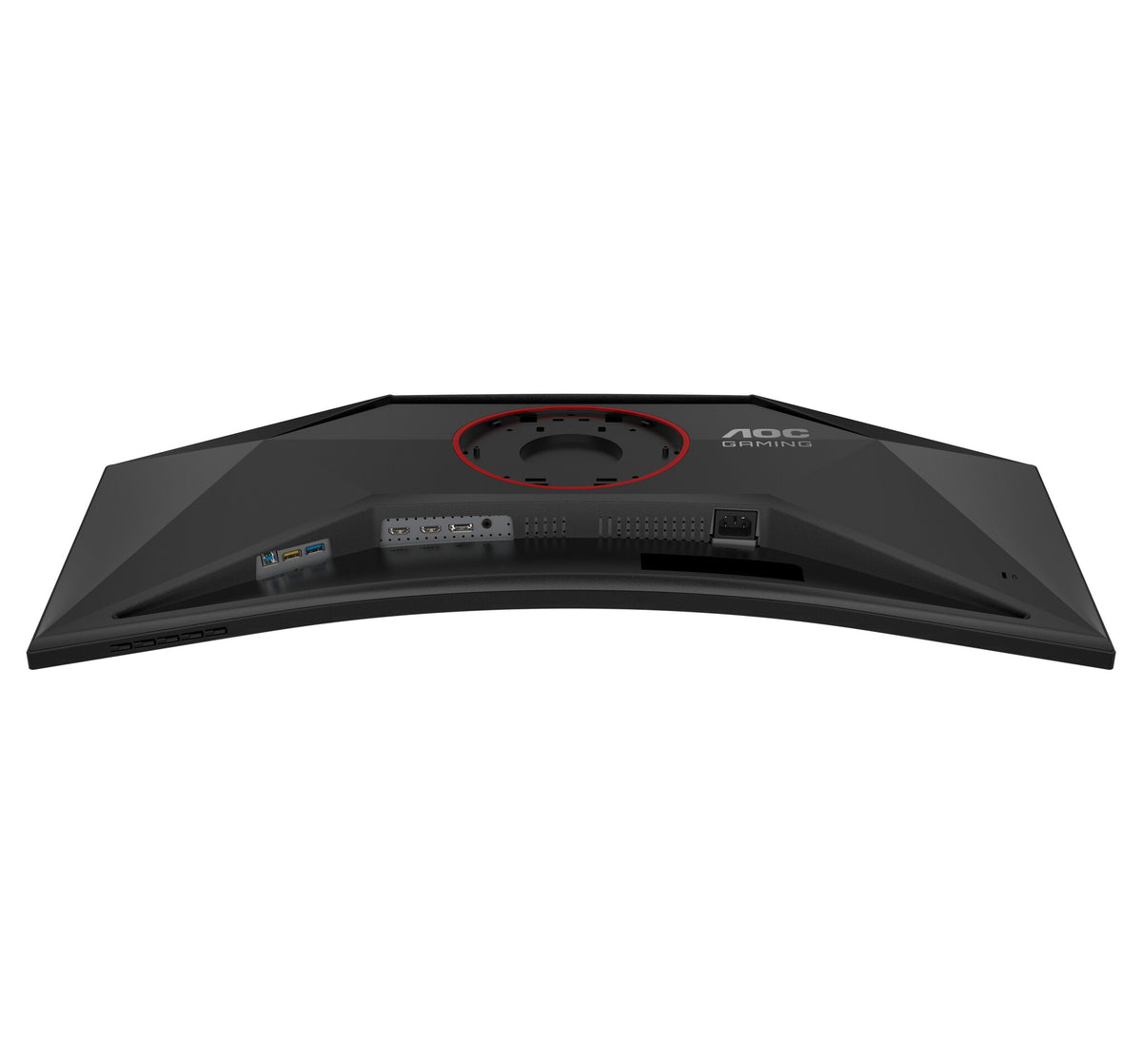 AOC G4 CU34G4Z computerskærm 86,4 cm (34") 3440 x 1440 pixel Wide Quad HD LED Sort, Rød