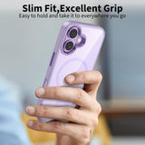 Tech-Protect 5906302334193 mobiltelefon etui 16 cm (6.3") Cover Lavendel, Transparent