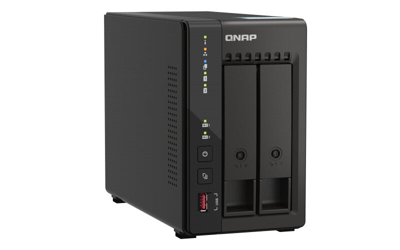 QNAP TS-253E NAS Tower Intel(R) Celeron(R) J6412 8 GB 0 TB QNAP QTS Black