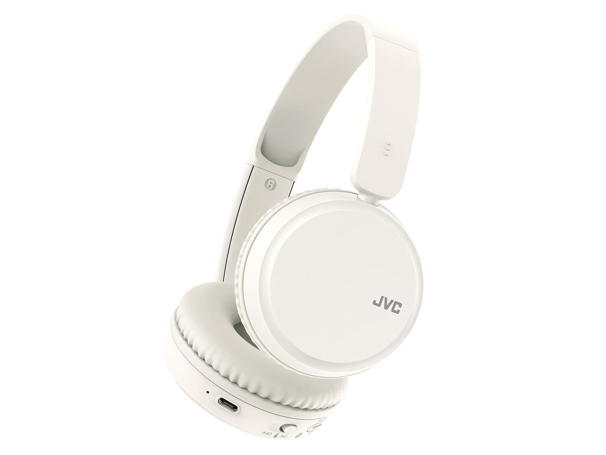 JVC HA-S36W Headset Trådløs Opkald/musik Bluetooth Hvid