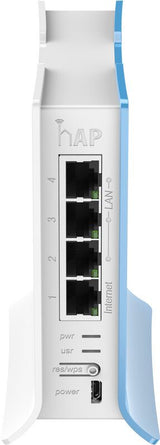 Mikrotik RB941-2ND-TC WLAN adgangspunkt 300 Mbit/s Blå, Hvid