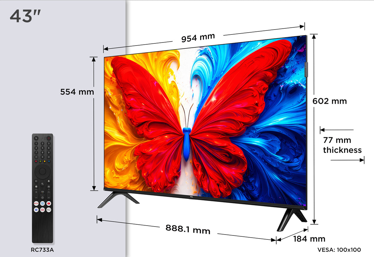 TCL 43S5L QLED Android TV
