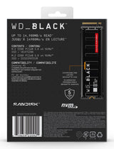 WD Black SSD SN8100 2TB M.2 PCI Express 5.0 x4 (NVMe)