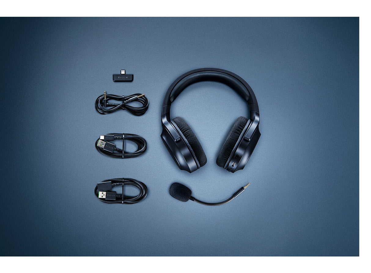 Razer Barracuda X Headset Kabel & trådløs Spil USB Type-C Bluetooth Sort