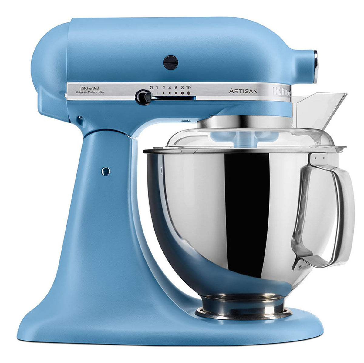 KitchenAid Artisian Food Processor 4.8, 300W, 10 Speed, Blue Velvet EU 5KSM175PSEVB