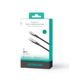 JOYROOM 6941237111456 Lightning kabel 1,2 m Sort