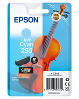 Epson 250 Violin Claria Photo HD blækpatron 1 stk Original Lys cyan