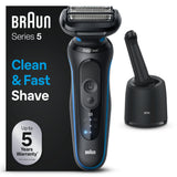 Braun Series 5 52-B7000cc Folie shaver Trimmer Sort
