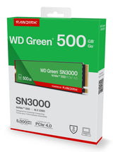 WD Green SN3000 SSD WDS500G4G0E-00CPS0 500GB M.2