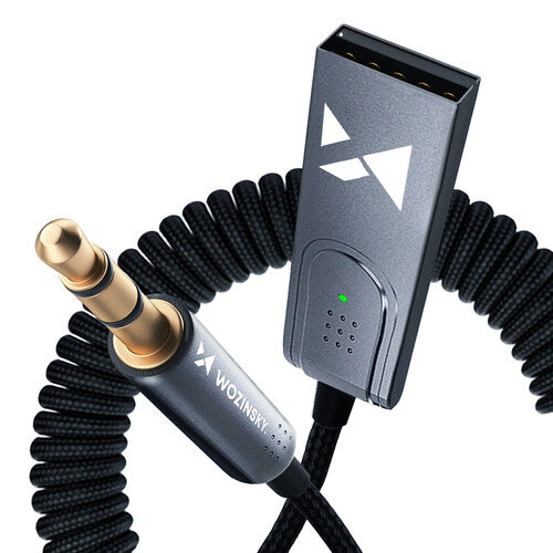 Wozinsky 5907769308383 lydkabel 3.5mm USB Type-A Sort