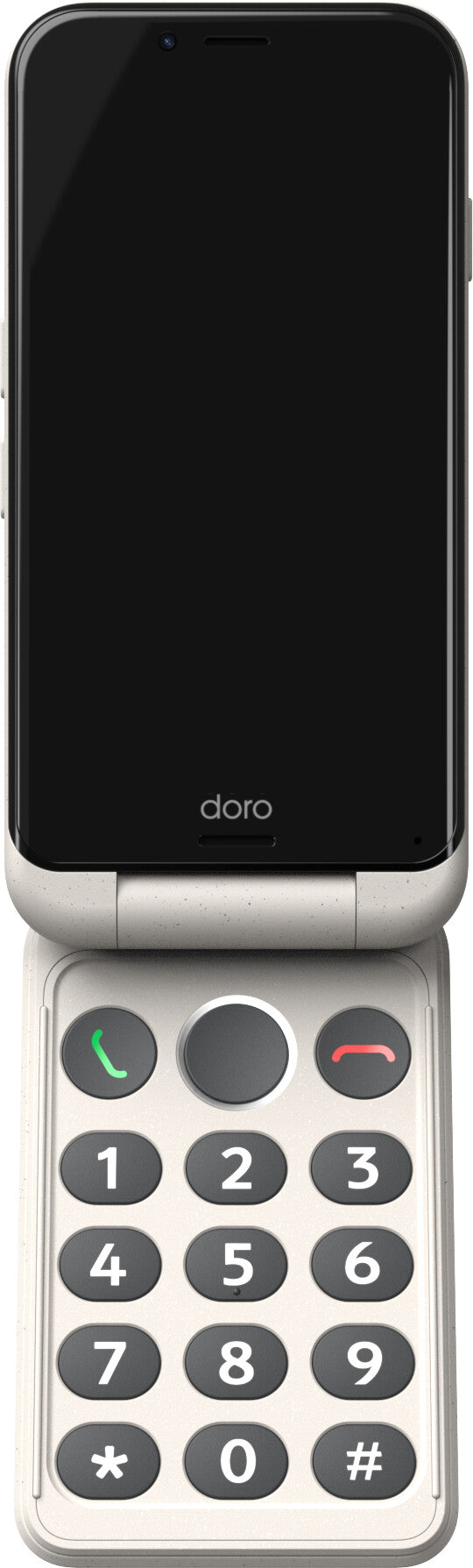 Doro Aurora 21 11,4 cm (4.5") Dual SIM Android 14 4G USB Type-C 4 GB 64 GB 3000 mAh Hvid