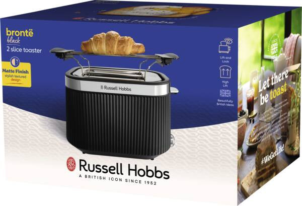 Russell Hobbs Brontë brødrister, sort