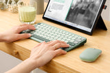 ASUS KW100 KEYBOARD/GN/UI/80 tastatur Universel Bluetooth Grøn