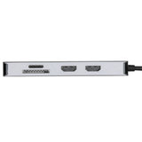 Targus DOCK423EU dockingstation Ledningsført USB 3.2 Gen 1 (3.1 Gen 1) Type-C Sølv
