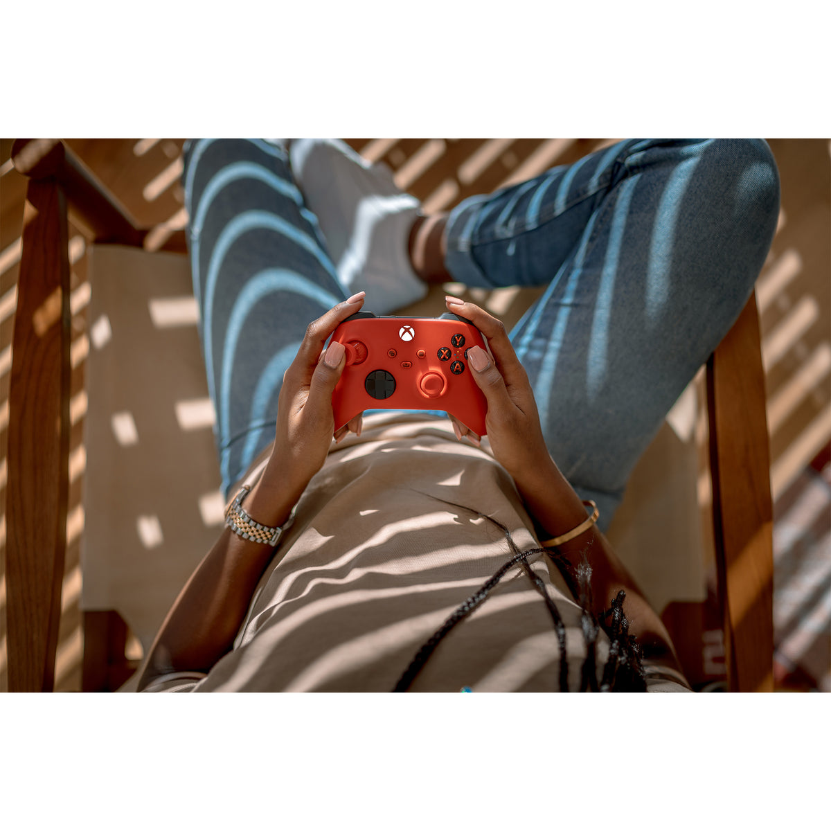 Microsoft Xbox Wireless Controller Controller Rød Hvid