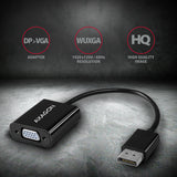 Axagon RVD-VGN videokabel adapter 0,15 m DisplayPort VGA (D-Sub) Sort