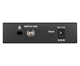 D-Link DGS-1100-05V2/E netværksswitch Administreret L2 Gigabit Ethernet (10/100/1000) Sort