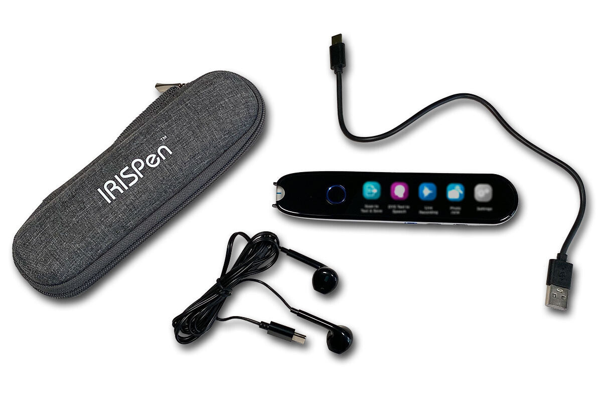 I.R.I.S. IRISPen Reader 8 Pen scanner Sort, Hvid