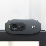 Logitech 960-001063 webcam 3 MP 1280 x 720 pixel USB Grå, Mørkegrå