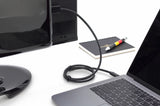 Digitus AK-300330-020-S videokabel adapter 2 m USB Type-C DisplayPort Sort