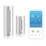 Netatmo NWS01-EC digital vejrstation Aluminium Batteri/USB Wi-Fi
