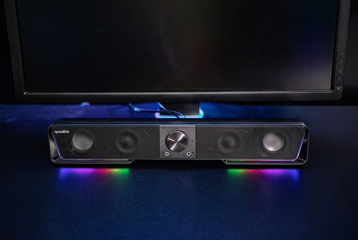 SPEEDLINK GRAVITY RGB Sort 6 W