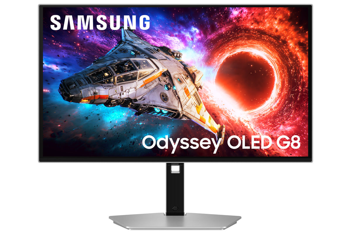 Samsung G80SH computer monitor 68.6 cm (27") 3840 x 2160 pixels 4K Ultra HD OLED Silver