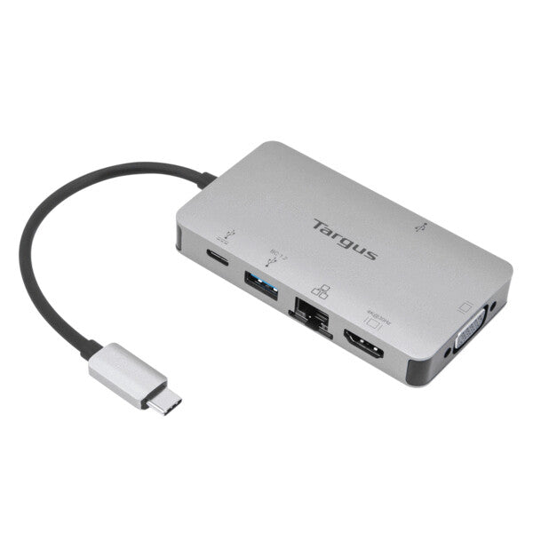 Targus DOCK419 Ledningsført USB 3.2 Gen 1 (3.1 Gen 1) Type-C Grå