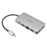 Targus DOCK419 Ledningsført USB 3.2 Gen 1 (3.1 Gen 1) Type-C Grå