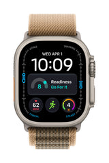 *Apple Watch Ultra 4 GPS + Cellular 49mm Natural Titanium Case with Desert Alpine Loop - L