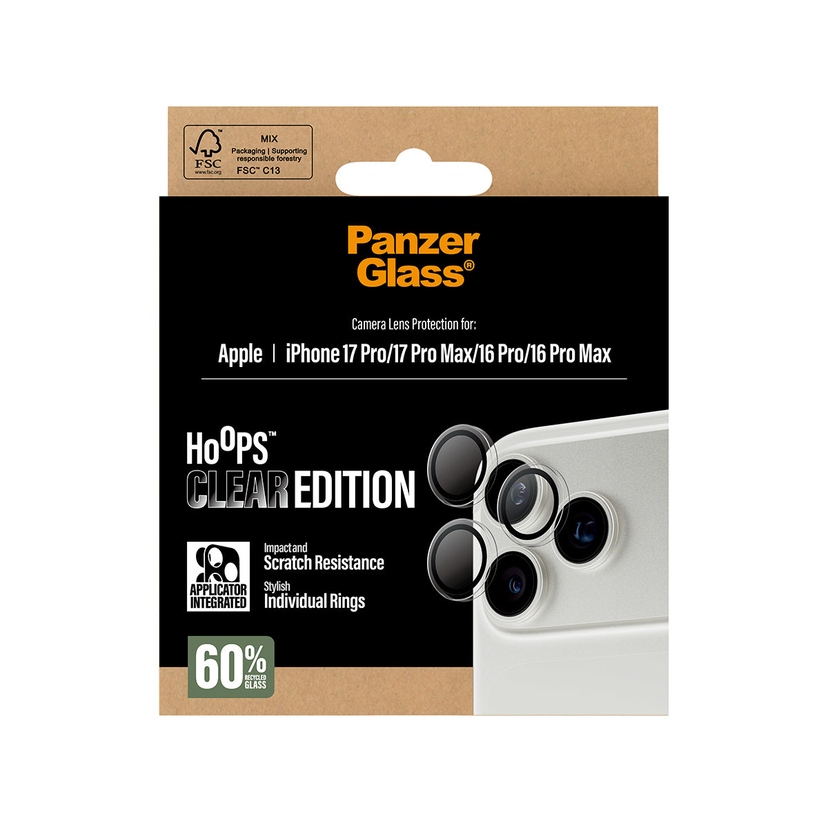 PanzerGlass Hoops Objektiv beskyttelse