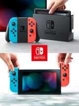 Nintendo Switch bærbar spilkonsol 15,8 cm (6.2") 32 GB Berøringsskærm Wi-Fi Blå, Grå, Rød