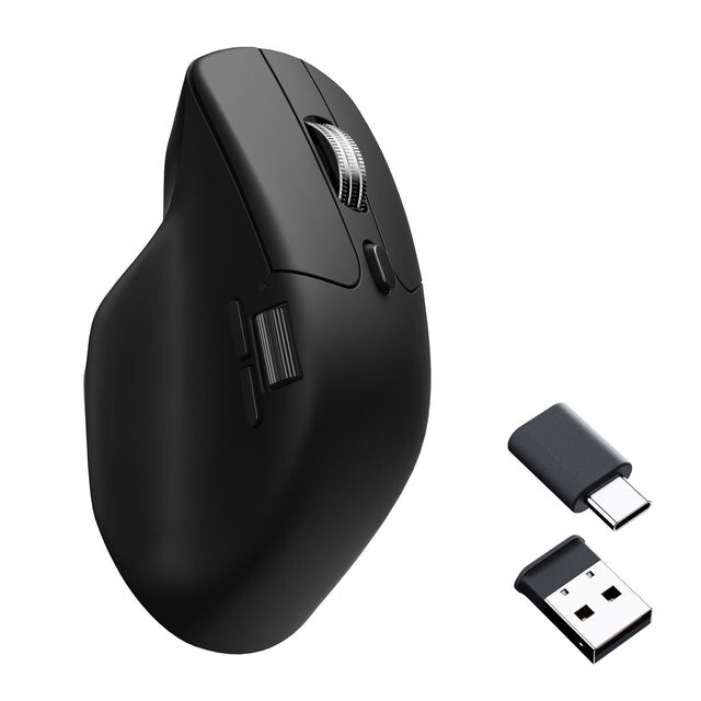 Keychron M6 mus Universel Højre hånd RF Wireless + Bluetooth + USB Type-C Optisk 26000 dpi