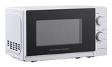 ScanDomestic MWS20W Sort, Hvid Solo mikroovn Bordplade 20 L 700 W