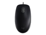 Logitech B110 Silent Optisk Kabling Sort