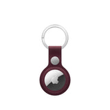 Apple AirTag FineWoven Key Ring – Burgundy