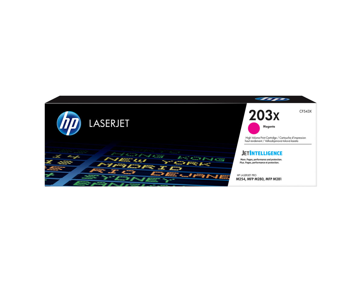 HP 203X Magenta 2500 sider Toner CF543X