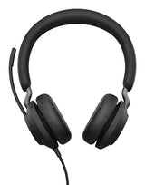 Jabra Evolve2 40 SE MS Stereo Kablet Høretelefoner Sort
