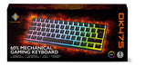 Deltaco Gaming DK475 60% mechanical keyboard, black