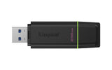 Kingston Technology DataTraveler Exodia USB-nøgle 256 GB USB Type-A 3.2 Gen 1 (3.1 Gen 1) Sort, Grøn