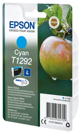Epson T1292 æble DURABrite Ultra enkeltpakke cyan blæk