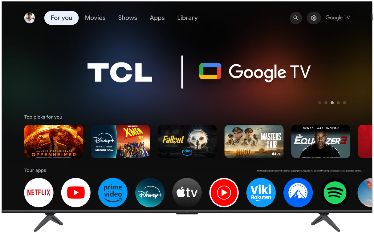 TCL 85P8L QLED Google TV
