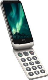 Doro Aurora 21 11,4 cm (4.5") Dual SIM Android 14 4G USB Type-C 4 GB 64 GB 3000 mAh Hvid