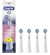 Oral-B iO Gentle Care Børstehoveder Hvid, 4 stk.