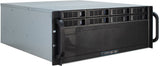 Inter-Tech IPC 4U-4408 Rackversion Forlænget ATX / SSI EEB Sort Grå