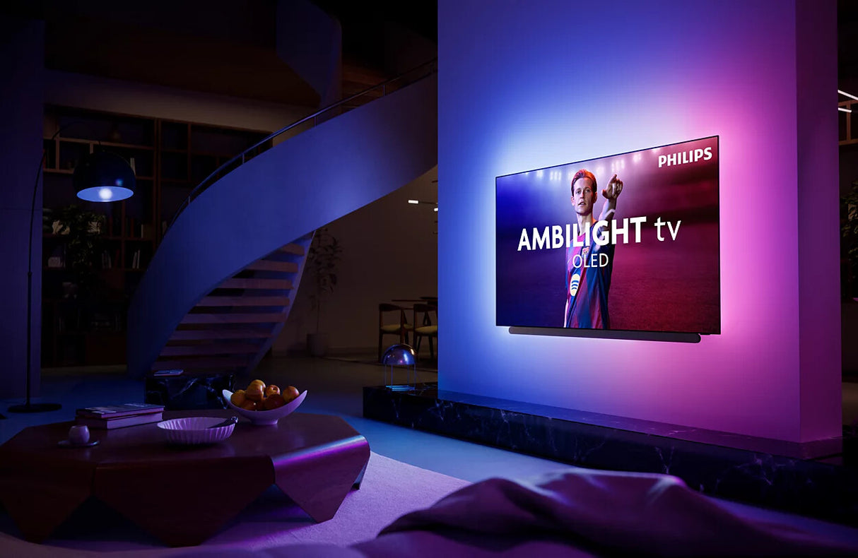 Philips 55OLED911/12 TV 139,7 cm (55") 4K Ultra HD Smart TV Wi-Fi Metallic