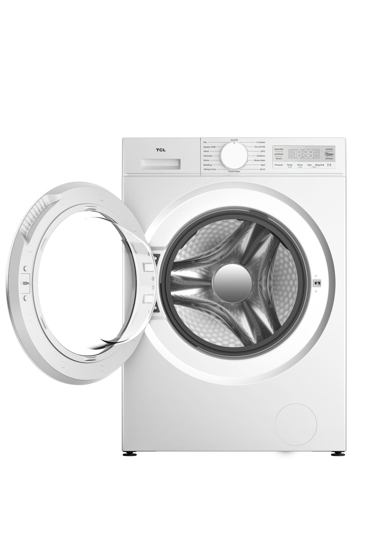 TCL F4 FF1244WA1NE vaskemaskine Front-læsning 12 kg 1400 rpm Hvid