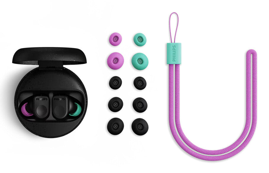 Philips TAMS3 - The Buds - In-ear hovedtlf. - sort