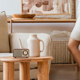Sangean WR-7 Plus radio natural cherry